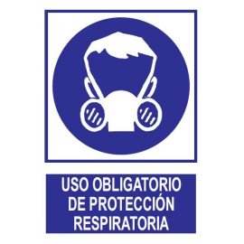 Uso obligatorio de protección respiratoria