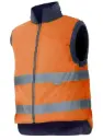 CHALECO ALTA VISIBILIDAD ACOLCHADO REVERSIBLE 148
