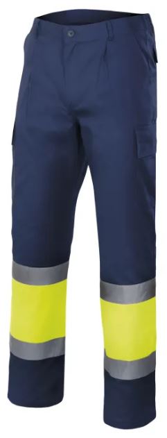 PANTALÓN STRETCH BICOLOR AV 303002S