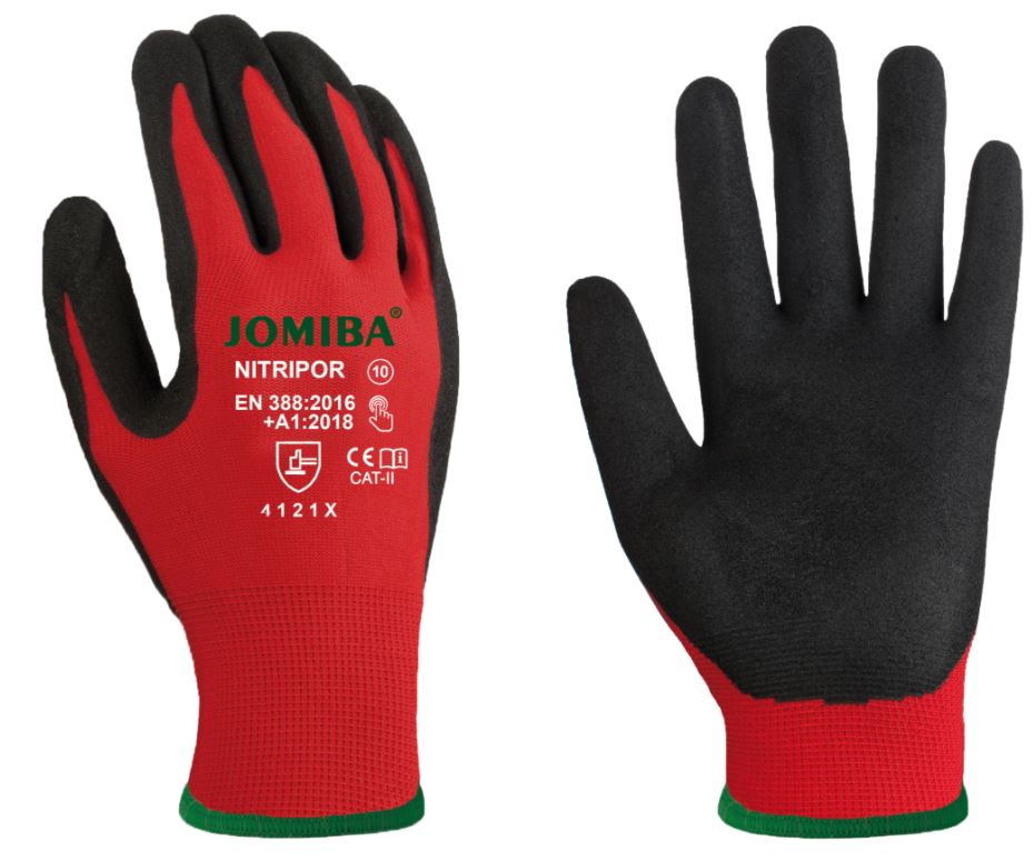 GUANTES RECUBRIMIENTO NITRILO NITRIPOR