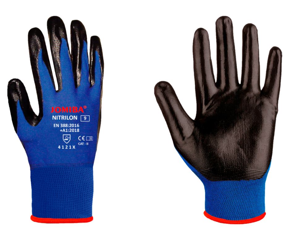 PAR DE GUANTES GNI NITRILON