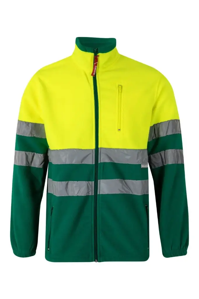 CHAQUETA POLAR CREMALLERA ENTERA A.V BICOLOR 183