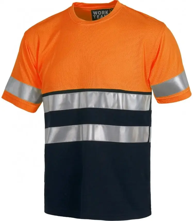 CAMISETA A.V MANGA CORTA BICOLOR C3941