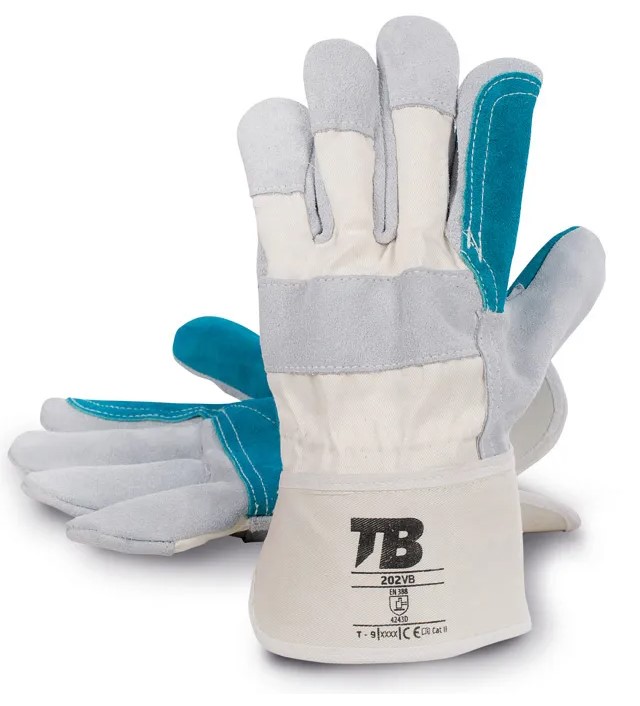 GUANTES DE PIEL Y TÉRMICO CALOR 202VB