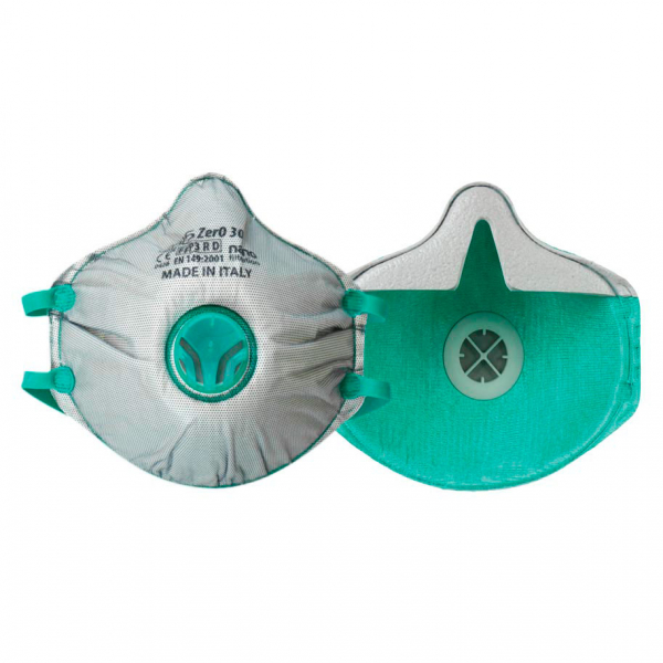 MASCARILLA CON VALVULA ZERO 30 FFP3
