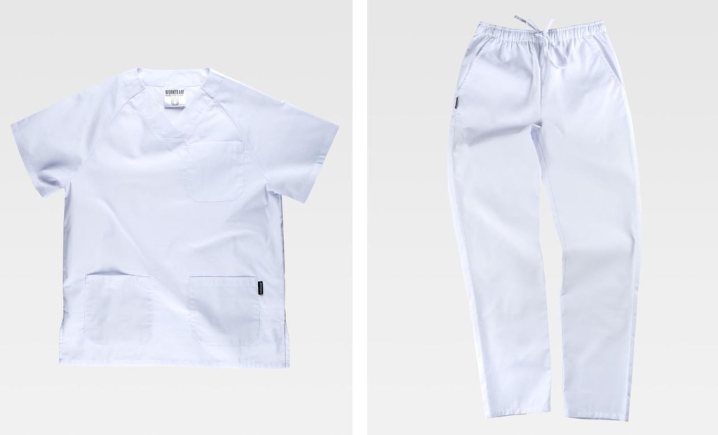 CONJUNTO SANITARIO CASACA + PANTALÓN B9110