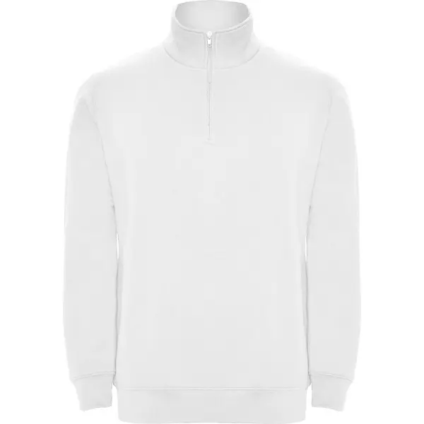 SUDADERA M/CREMALLERA ANETO 65% POL 35% ALG.