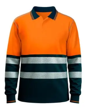 POLO M/L A.V BANDAS SEGMENTADAS DRAGO PLUS