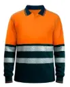 POLO M/L A.V BANDAS SEGMENTADAS DRAGO PLUS