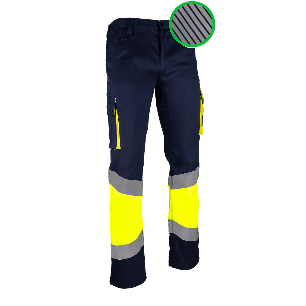 PANTALON AV C/BANDAS SEGMENTADAS CON FORRO TRASGO-S PLUS