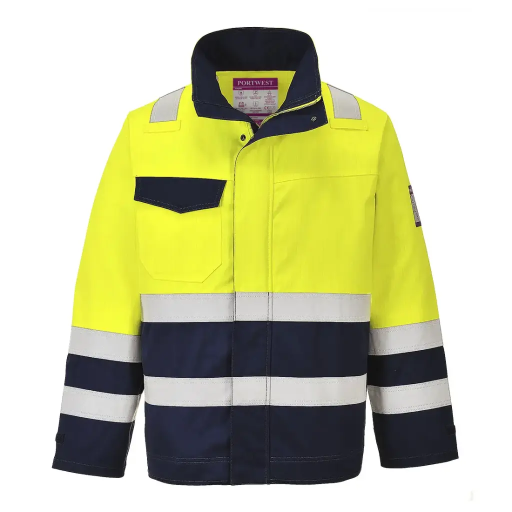 CHAQUETA ALTA VISIBILIDAD MULTINORMA MV25