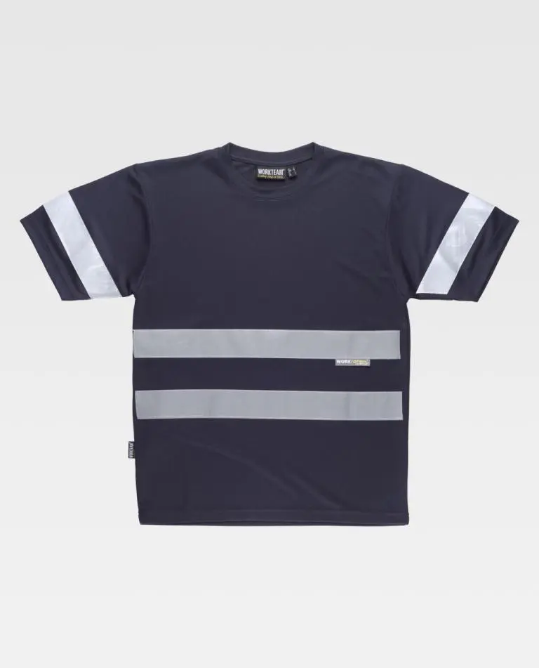 CAMISETA TECNICA M/CORTA CON BANDAS C3939