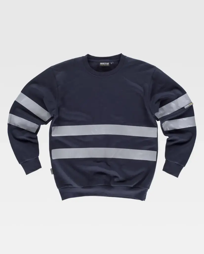 SUDADERA TECNICA BANDAS C9031 