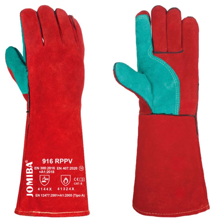 GUANTES SOLDADOR CUERO SERRAJE VACUNO 916 RPPV