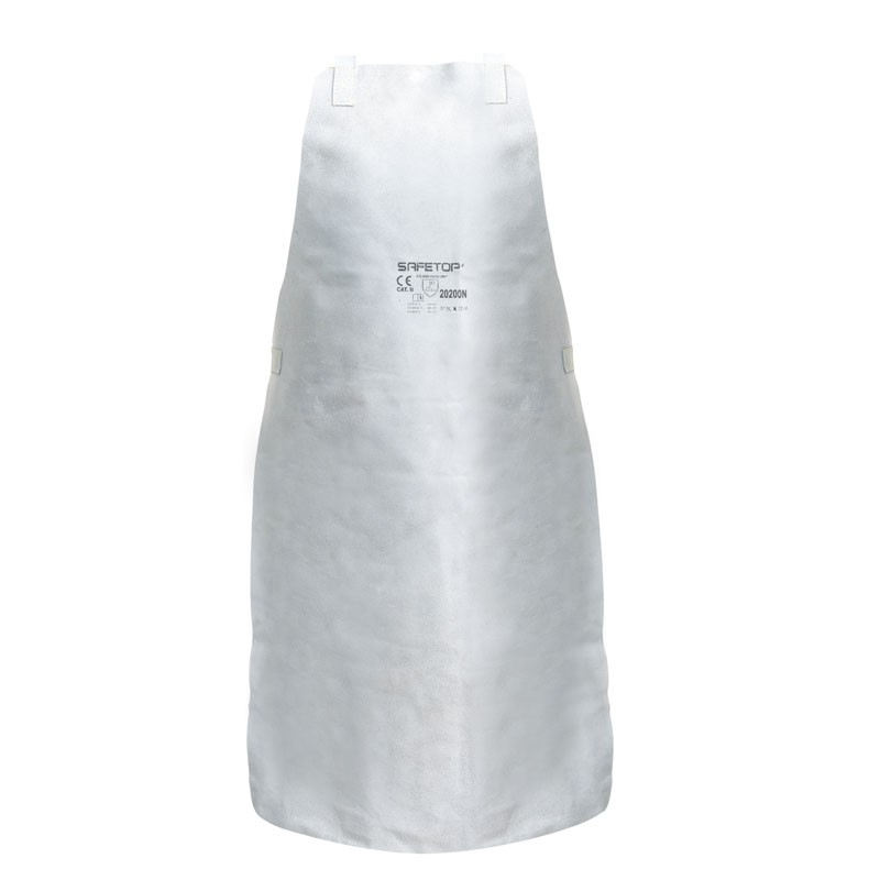DELANTAL EN CUERO GRIS 20200 N 