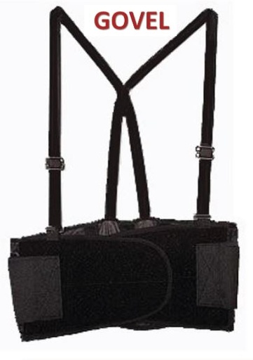 FAJA LUMBAR GOVEL CON TIRANTES