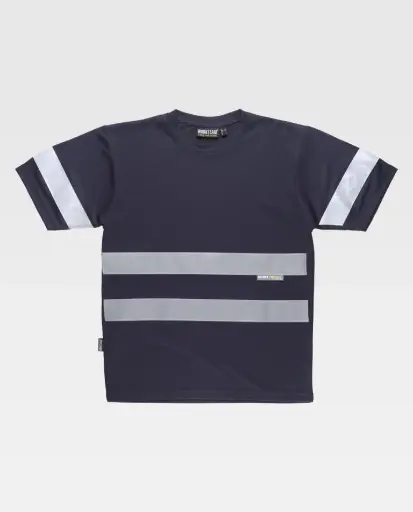 CAMISETA TECNICA M/CORTA CON BANDAS C3939