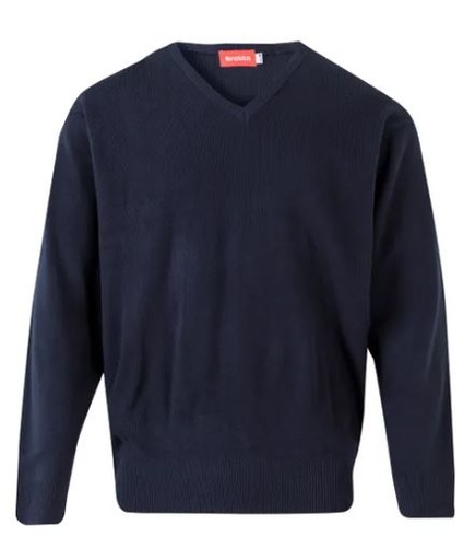 [10010-002] JERSEY DE PUNTO FINO CON CUELLO PICO 104