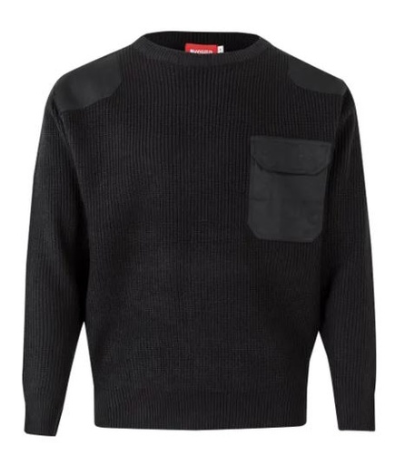 JERSEY DE PUNTO GRUESO C/CUELLO REDONDO 100 