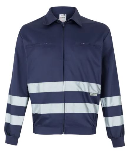 [10013-021] CAZADORA CON BANDA REFLECTANTES 154