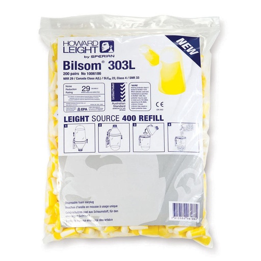 [3002-006] BOLSA TAPONES BILSOM (200 PARES)