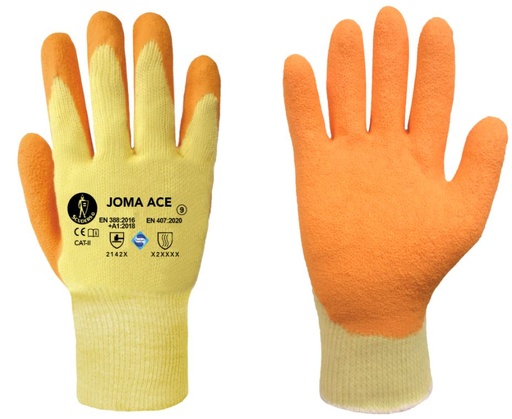 [5001-014] GUANTES RECUBRIMIENTO LÁTEX RUGOSO JOMA ACE