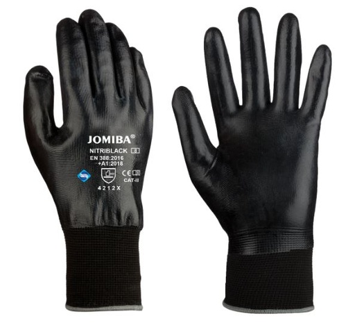 [5001-023] GUANTES DE NYLON NITRIBLACK