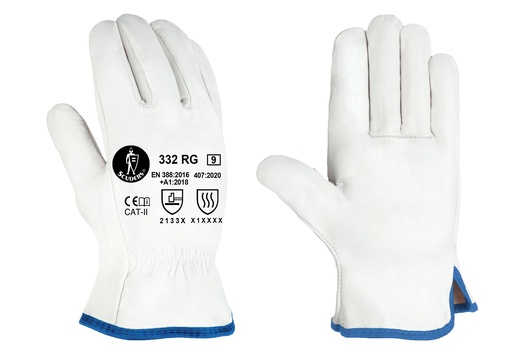[5002-003] GUANTES PIEL FLOR VACUNO GTF 332 RG
