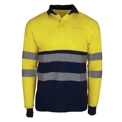 POLO SUNNY PLUS M/L ALTA VISIBILIDAD