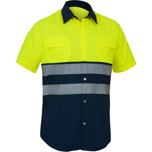 CAMISA M/C CITY 2 BOLSILLOS C/TAPETAS