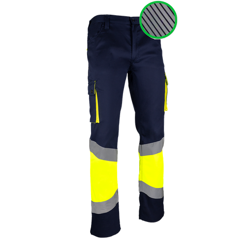 PANTALON AV C/BANDAS SEGMENTADAS CON FORRO TRASGO-S PLUS