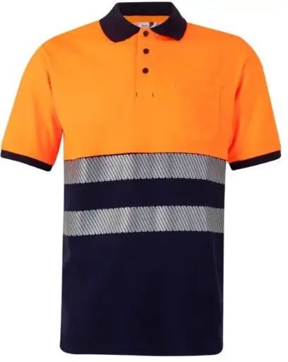 [9001-016] POLO BICOLOR M/C ALTA VISIBILIDAD 305543