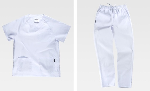 CONJUNTO SANITARIO CASACA + PANTALÓN B9110