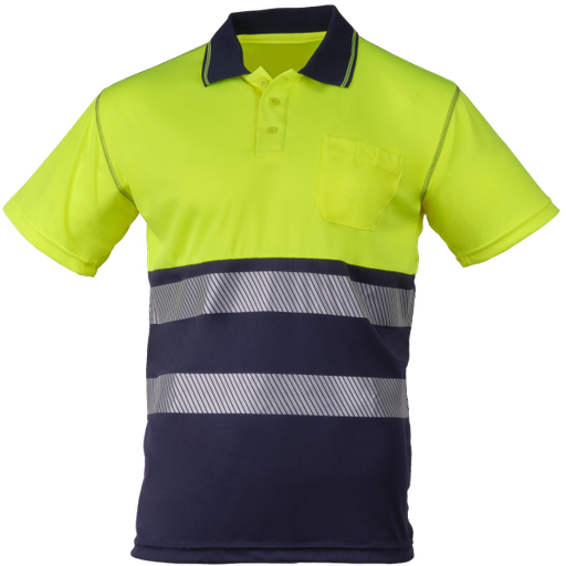 POLO M/C A.V BANDAS SEGMENTADAS DRAGO 